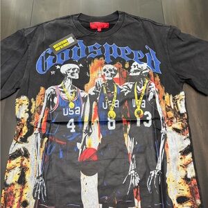 Men's Graphic Black T-Shirt